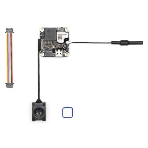 dji o4 air unit for fpv drone digital transmission system 20ms low latency 10km max range 4k60fps video recording 1080p100fps live view 82g lightweight body 12-inch cmos sensor