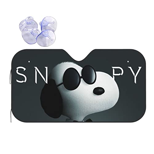 スヌーピー フロントガラス サンシェード シェード 日よけ 車種専用 uvカット 車用サンシェード 遮光 遮熱 車中泊 仮眠 プライバシー保護 内装パーツ 取付簡単 断熱 M
