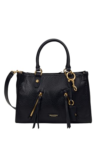 Sac à main cuir Marc O'Polo noir Phili Shopper bandoulière
