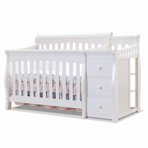 Sorelle Princeton Elite Crib and Changer in White