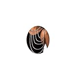 Sexy Punk Body Chain Multilayered Tassel Shoulder Chain Harness Statement Hiphop Shoulder Body Chain Necklace Jewelry for Women