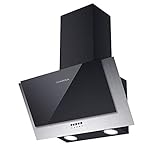 CIARRA CBCB6736C Cappa Aspirante 60cm, 380 m³ / h, Cappa da Cucina in Acciaio Inox 3 Velocità,...