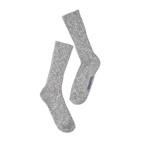 Birkenstock - Cotton Slub Socks Gray/White - 1008032 - Gray/White - Main Image
