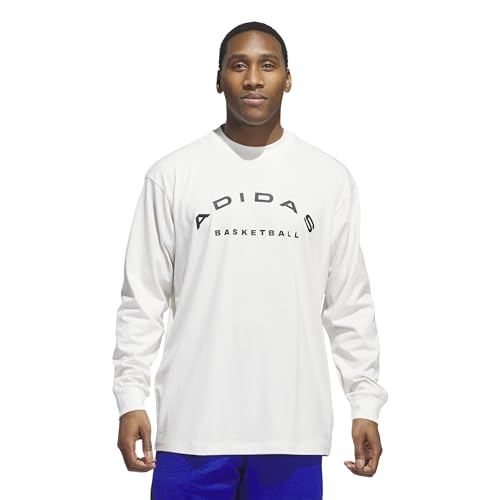 adidas Mens Select Long Sleeve Basketball T-Shirt2