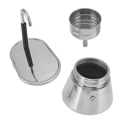 Gowenic 1 Cup Moka Coffee Maker, Stainless Steel Italian Espresso Coffee Maker Stovetop Moka Pot, Diy Large Capacity Portable Coffee Maker, 101 To 500Ml #TOP5