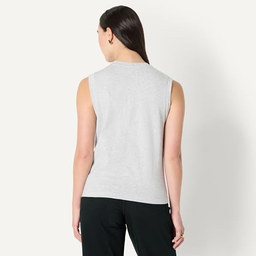 Image of Amazon Essentials Women's Relaxed-Fit Cotton Muscle Tee