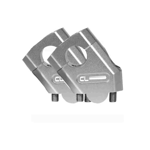 Rehausseur guidon pour CL500 en aluminium usiné - Collier de serrage et support extension