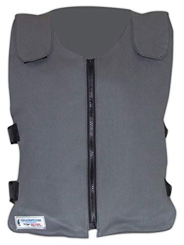 Glacier Tek RCVZ15GB-A Banox Cool Vest with Cool Pack Set, Standard, Grey