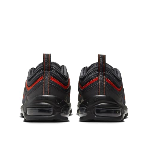 Nike Air Max 97 Men's Shoes (921826-018, Black/Anthracite/Picante RED) Size 6.54