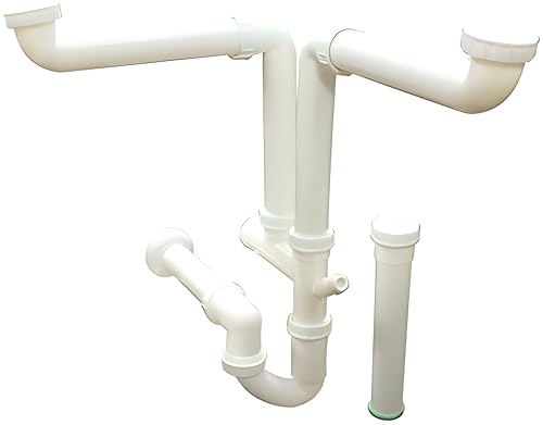 Kit Instalación Desagüe Fregadero Plástico Transolid