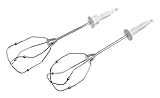 Rührbesen FineCreamer Set kompatibel mit/Ersatzteil für BOSCH 12009769 Handmixer