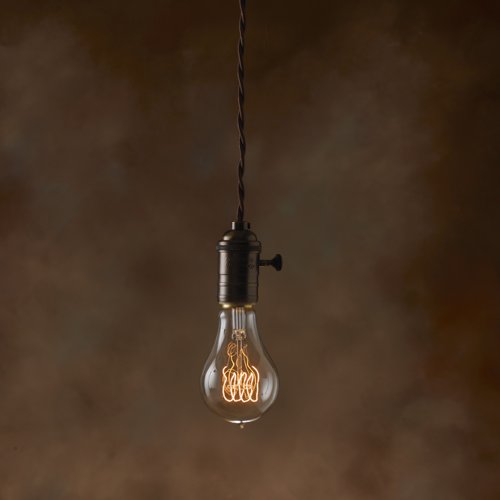 Bulbrite Incandescent A21 Medium Screw Base (E26) Light Bulb, 1 Count (Pack Of 1), Antique #TOP1