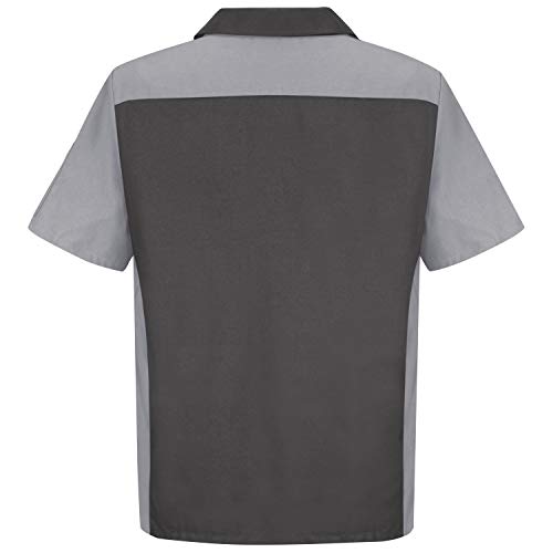Image of Red Kap Short Sleeve Two-Tone Crew Shirt