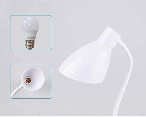 Lampe de table E27 flexible 360° en ABS pour bureau et lecture - 5