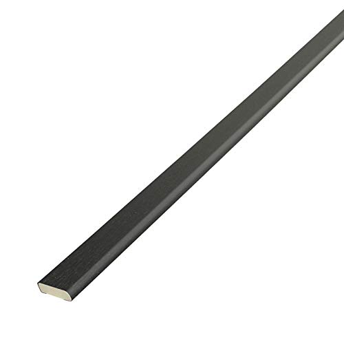 Anthracite Grey (Grained), 20mm x 5m Cloaking Fillet uPVC Plastic Window Door Architrave Trim