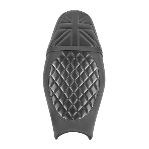 Cojín pasajero para Speed Twin 900 con acolchado ergonómico half diamond marrón