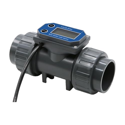 Medidor de agua sensor tuberia PVC DN80 digital para control de flujo de agua