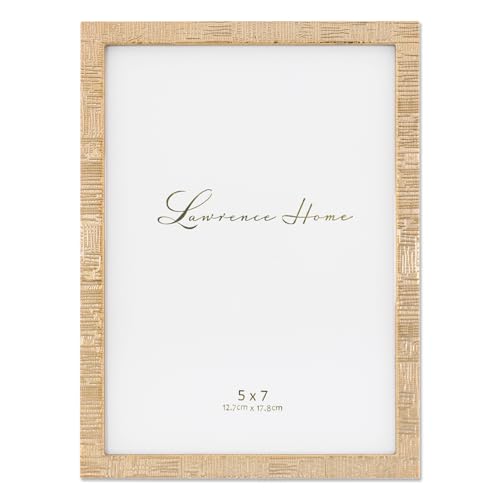 Lawrence Frames Picture Frame, Gold, 5x7