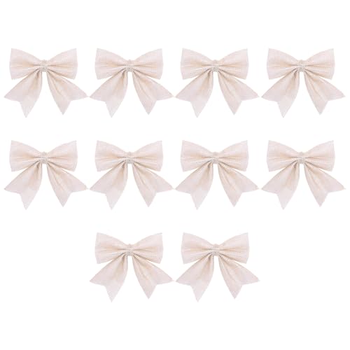 Elegante albero di Natale con nodo ad arco pendente di lusso con diamanti per sedie da appendere decorazioni natalizie per la decorazione della casa dell'albero di Natale