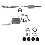 Neuware Auspuff Autoteil von Polm-Ostr ENDSCHALLDÄMPFER MITTELROHR für Agila A 1.0i -12V Fliessheck mit Montageware