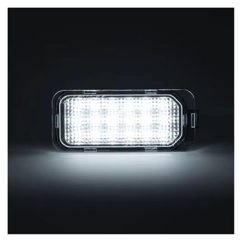 Luz placa matrícula LED Ford Ranger Explorer solución a bombillas fundidas y luz amarilla 5