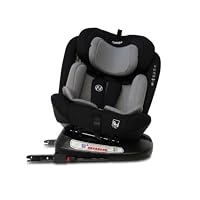 Nania - Phoenix 360° Swivel car seat - I-Size 40-150 cm - Evolutive from Birth to Approx. 12 Years - Group 0+/1/2/3 - isofix attachments - Side Protectors