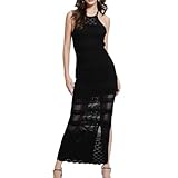 robe noire guess by marciano  Guess Robe Noire Femme Amelie Noir XL