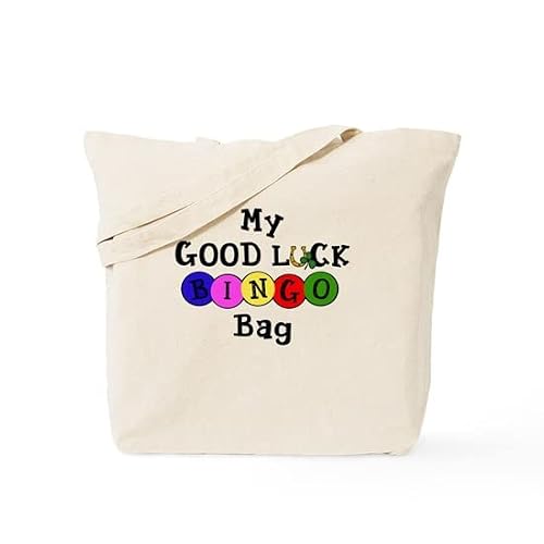 Cafepress Lucky Bingo Tote Bag Natural Canvas Tote Bag, Reusable Shopping Bag #TOP15