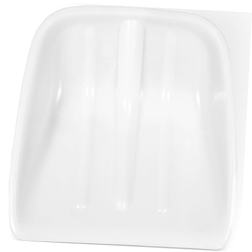 WEKADRIN Pala Agrícola Multiusos de Plástico Grande para Alimentación y Nieve Cabezal Ligero y Fácil de Limpiar Reemplazo para y Exteriores