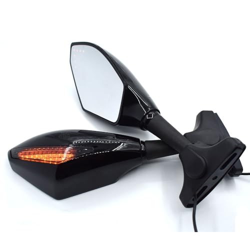 Rétroviseurs de moto universel avec clignotant pour GSXR600 et GSF1200 Suzuki