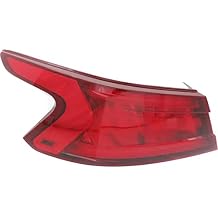 Go-Parts - Tail Light Assembly for Nissan Maxima 2016-2018, Left Driver, Outer, Replacement 2017