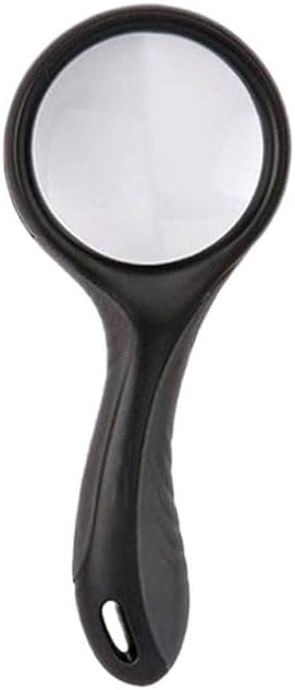 3X Handle Magnifier Elderly Reading Home Optical Lens Magnifying Glass