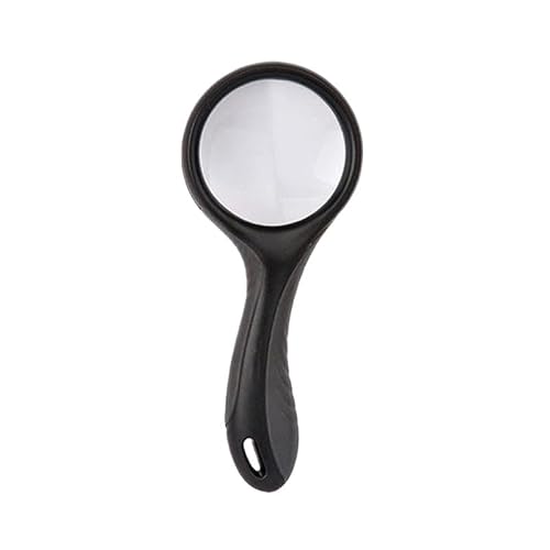 MQPALZKD 3X Handle Magnifier Elderly Reading Home Optical Lens Magnifying Glass