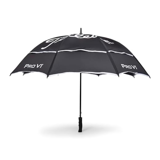 Best double canopy golf umbrella Titleist Tour Double Canopy Golf Umbrella