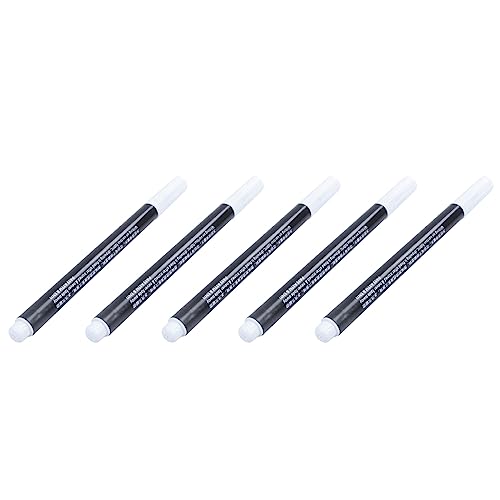 Pyugxab 5 x Tejido Rotuladores Colores Permanentes para Bricolaje Textil Ropa Camiseta Zapatos Blancos