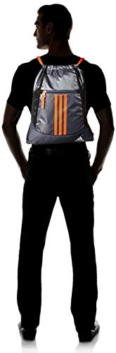 Image of adidas Alliance II Sackpack, Grey /Onix /True Orange, One Size