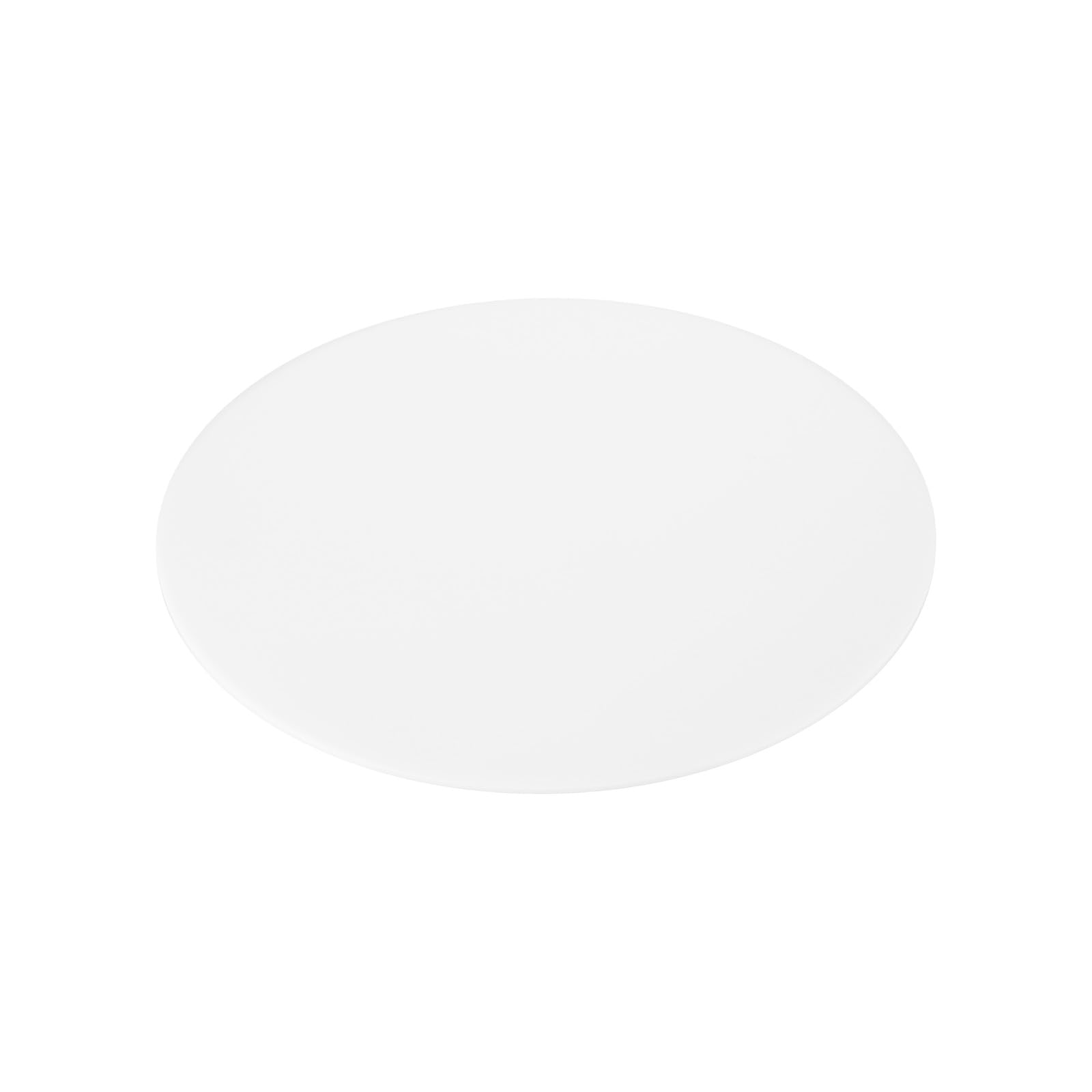 VIAPUICE Smooth White Lampshade Diffuser 356mm Diameter 2.7mm Thick - 1 Pcs Acrylic Anti-Glare Lamp Cover, Round Lamp Shade Diffuser for Drum Lampshades Pendants Ceiling Wall Lights