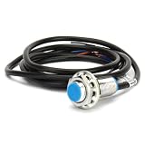 10 Mm Czujnik Zbliżeniowy NPN Przełącznik 12 V Efekt Halla 3 Przewody Normalnie Otwarty z Magnesem 5-24 VDC 6-36 VDC 1,2 M