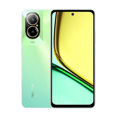 realme C67 Teléfono Móvil Android, Celular 4G, 6GB RAM 128GB ROM, Pantalla FHD+ de 6,72'', Cámara de 108MP con Zoom In-Sensor 3X, 5000 mAh, Carga Rápida SUPERVOOC, Chips Snapdragon 685 de 6 NM, Verde