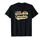 Level 17 Complete Vintage 17th Wedding Anniversary T-Shirt
