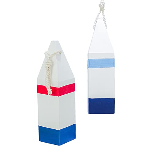 Décoration murale avec bouées de homard 2 pièces suspendues rétro