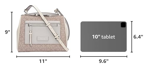 Image of Calvin Klein Women's Hadley Triple Compartment Crossbody