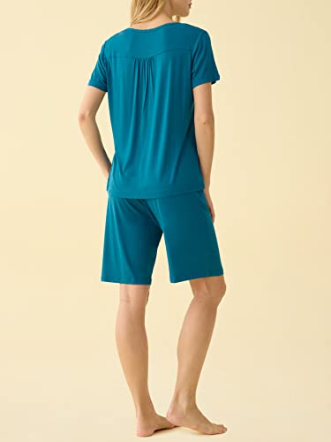 Image of Latuza Women's Viscose Bermuda Shorts Pajama Set