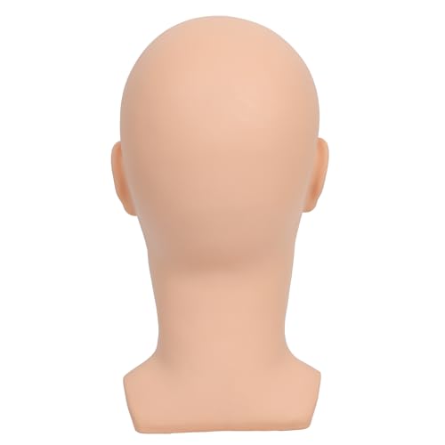 Tête de mannequin chauve de qualité supérieure pour coiffeurs