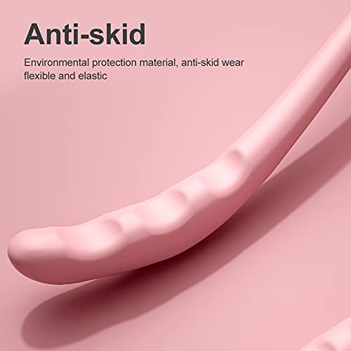 Gezichta Manual Neck Massager, Alleviate Fatigue Neck Massager Dual Pressure Trigger Point Massage Tool For Neck Pain Relief Shoulder 360 Degrees Rotation Pain Relief(Pink), Free Size #TOP6