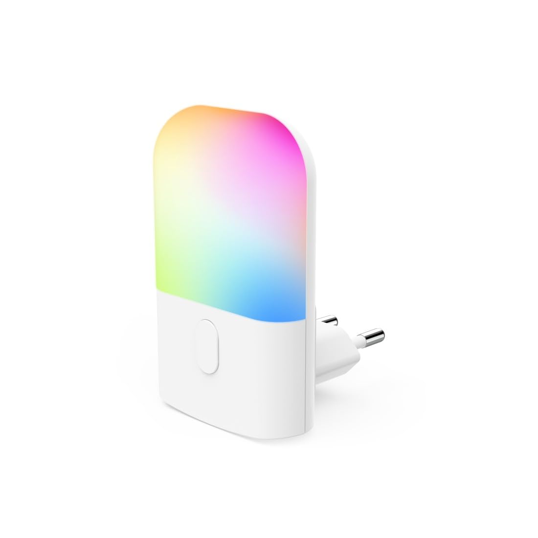 Hama LED Nachtlicht (für Steckdose, mit Dämmerungssensor, Farbwechsel, RGB Beleuchtung, Orientierungslicht, Stilllicht, Nachtlicht für Kinder, Babys, Erwachsene, Schlummerlicht)