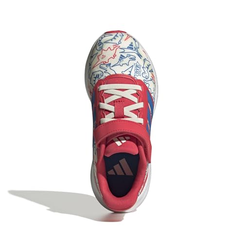 Image of adidas Kids' Marvel Run Falcon 5 Elastic Lace & Strap Shoe