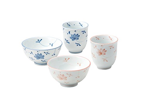 Amazon.co.jp: 大東製陶 花唐草 睦揃 47584 : ホーム＆キッチン