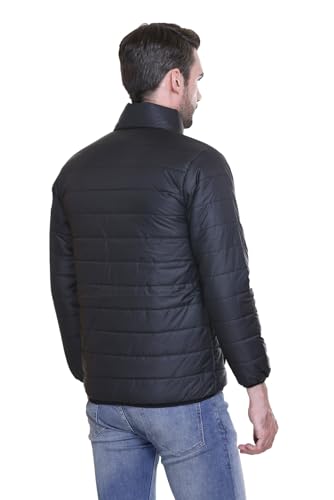 Image of Sanhok Mens Waterproof Premium Imported Polyester Trendy Lightweight Stylish Regular Fit Standard Length Full Sleeve Zipper Jacket for Winter Casual Wear