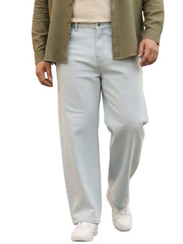 Image of Urbano Plus Men's Loose Mid Rise Jeans